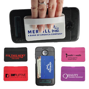 2 IN 1 SILICONE CELL PHONE WALLET