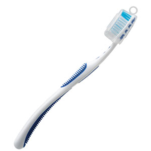TRAVEL TOOTHBRUSH WITH CAP